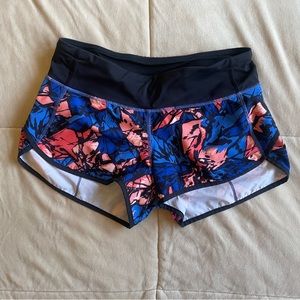 Lululemon speed shorts size 4